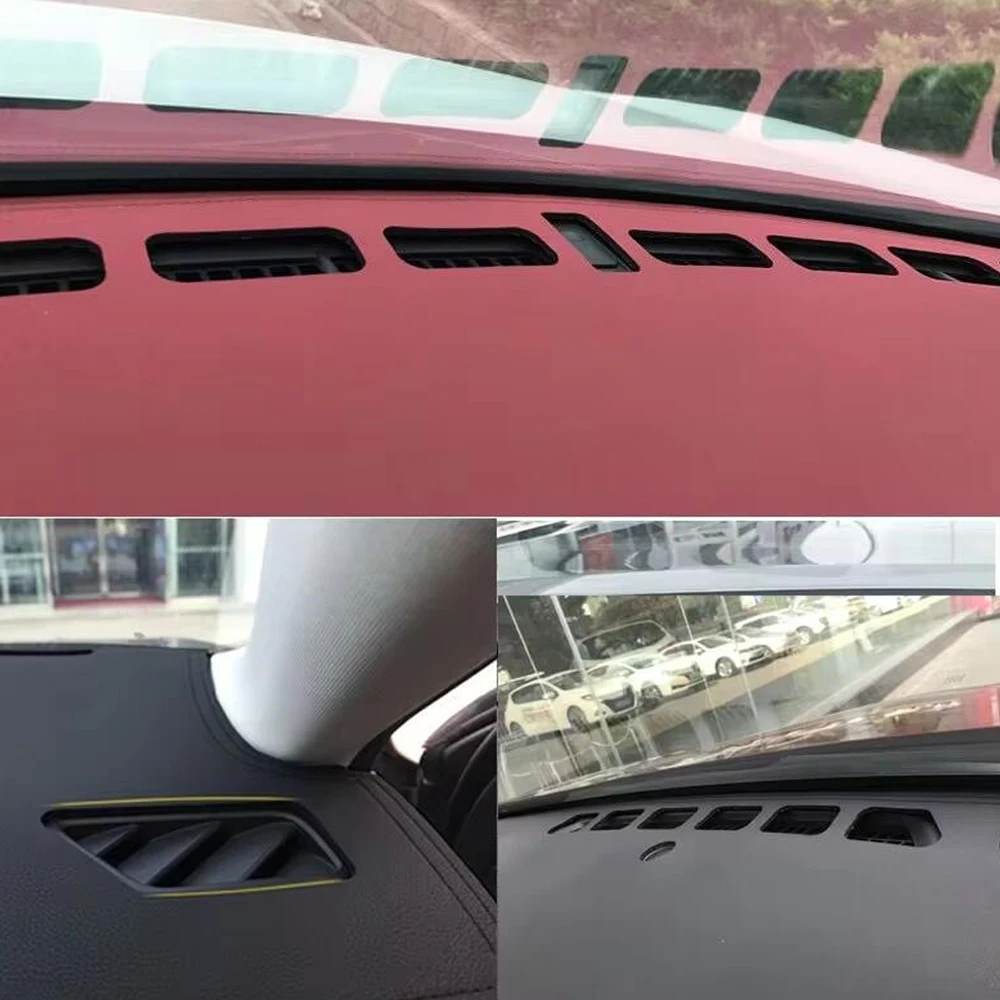 Dashboard anti-slip Mat PU Leather Pad Sunshade Anti-UV Car Accessory For Toyota RACTIS VERSO-S SUBARU TREZIA XP120 2010 - 2017 view 6