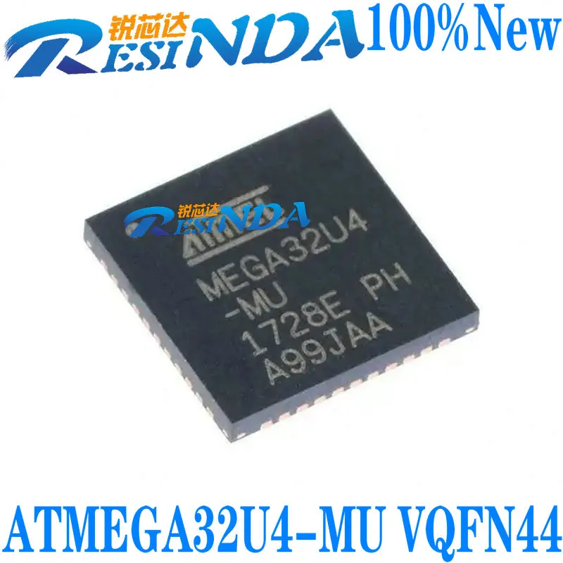 ATMEGA32U4-MU VQFN44  chip 100%New and Original