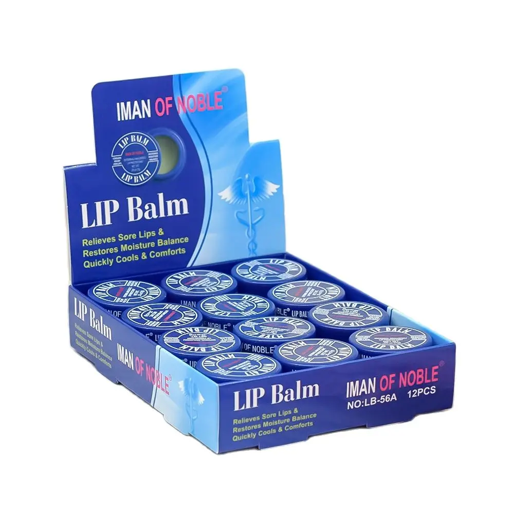 12Pcs/Lot Long-lasting Moisturizing Lip Balm Hydrating Anti-dry Remove Dead Skin Repair Lips Lip Care Wholesale