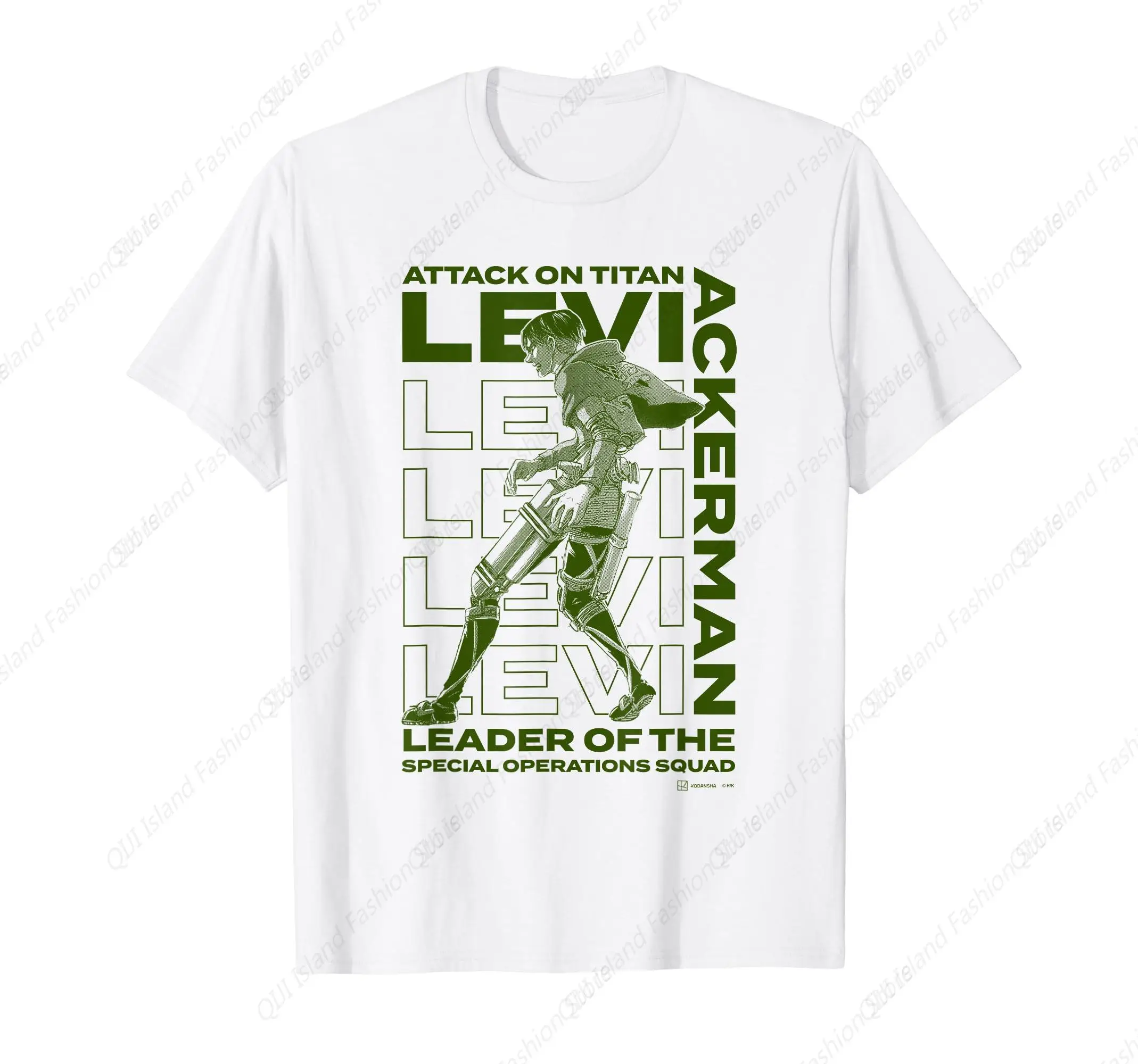 

The Captain Levi Ackerman Epic Big Portrait T-Shirt