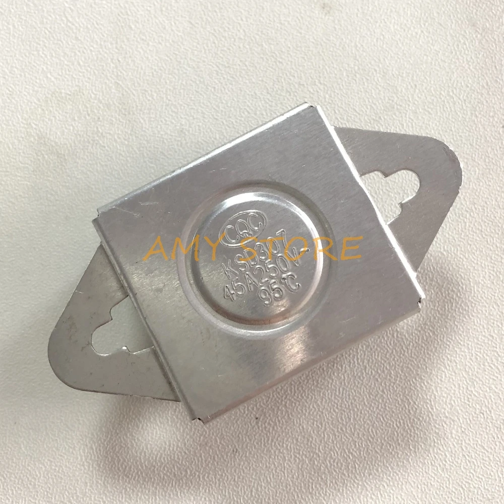 1Pc 250VAC 45A 95C Celsius NC Normal Closed Temperature Control Thermostat KSD307