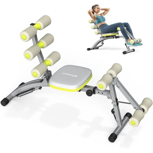 

Ab hine, Multi-unctional Adjustable Ab Trainer, Ab Workout Bench or Home Gym, Sit Up hine or Abdominal, Exercise Chair or ull Bo
