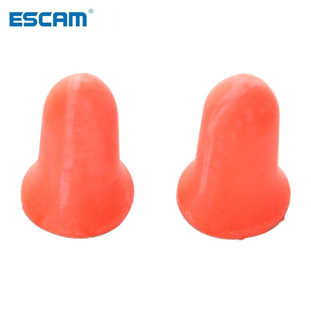 ESCAM 10pairs/lot  Ear Plugs High-quality Foam Anti Noise Ear Protection Sleep Soundproof Earplugs Workplace Safety Supplies