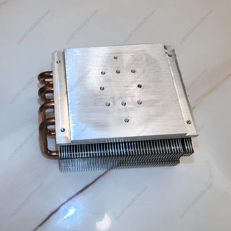 4 Heat Pipe 150W-200W  Radiator Aluminum Plate Heat Dissipation DIY Test