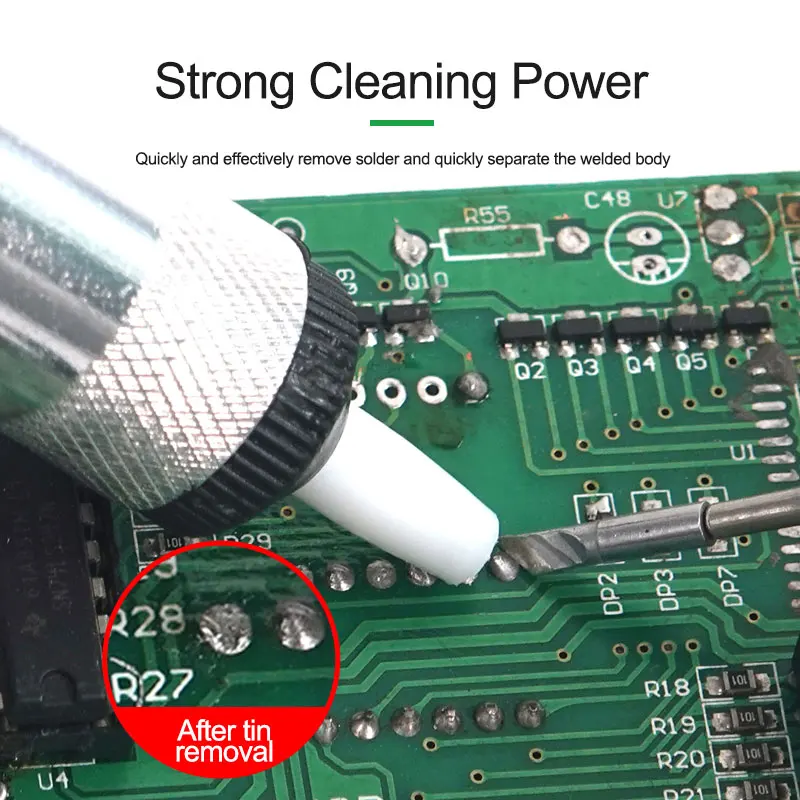 RELIFE RL-084 Manual Tin Remover High Temperature Resistance Strong Suction For Mobile Phone Repair