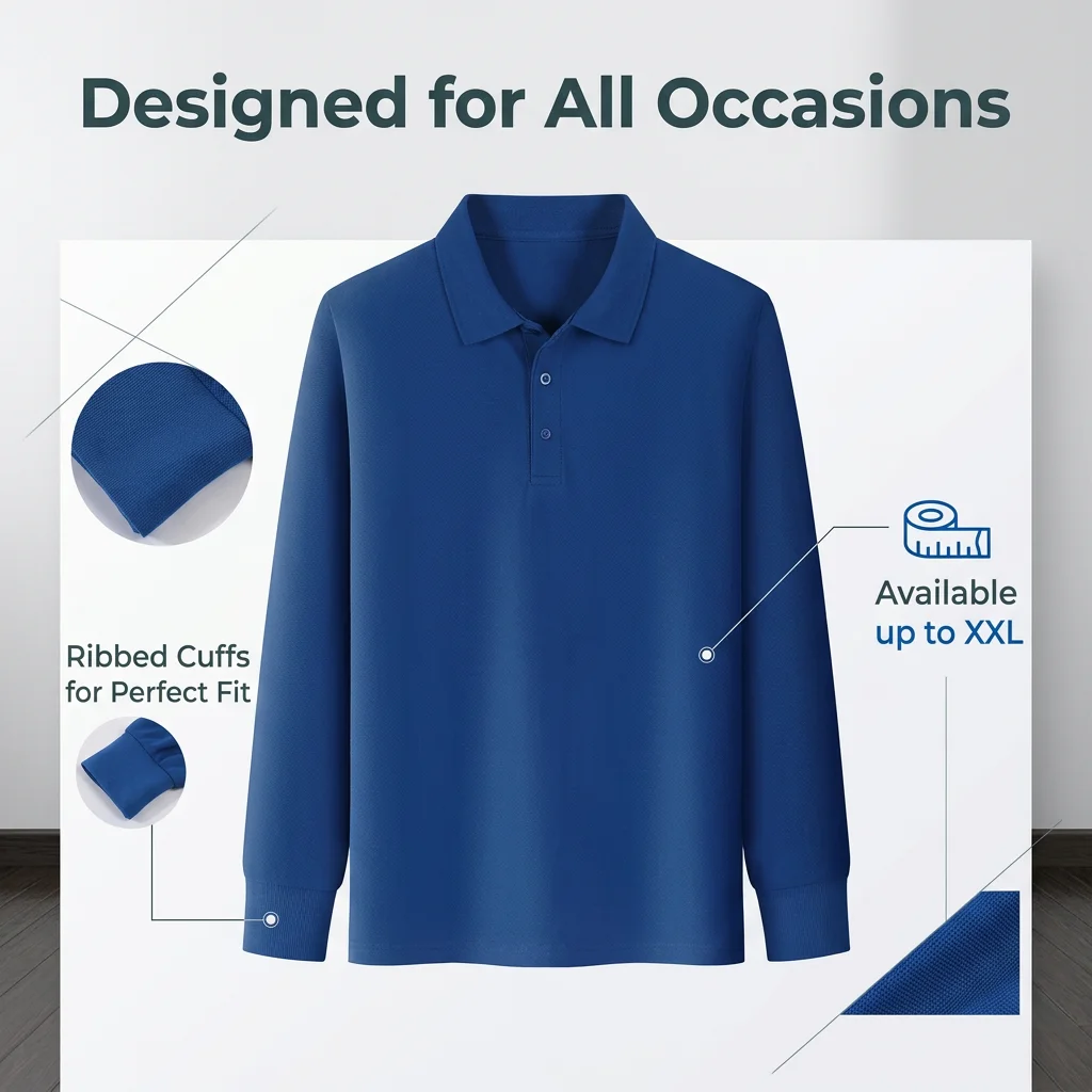 Herenshirts van katoen met lan - Polo Shirt Pique recensie en prijs