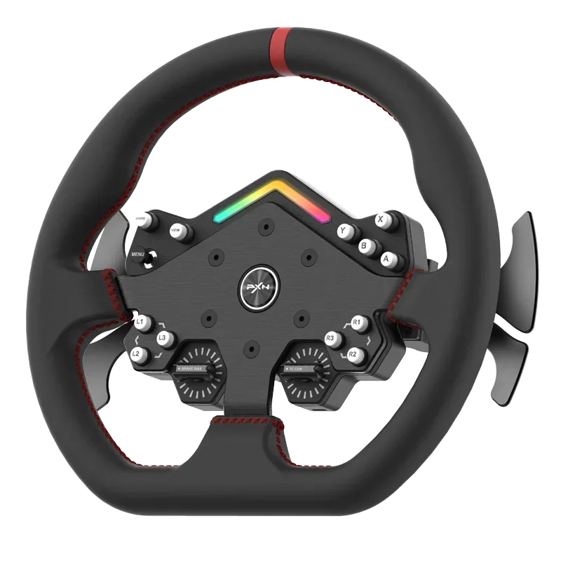 PXN V12 Lite 6Nm Direct Drive Gaming Steering Wheel Force Feedback Racing Wheel for PC Windows/PS4/PS5/Xbox One/Xbox Series X/S