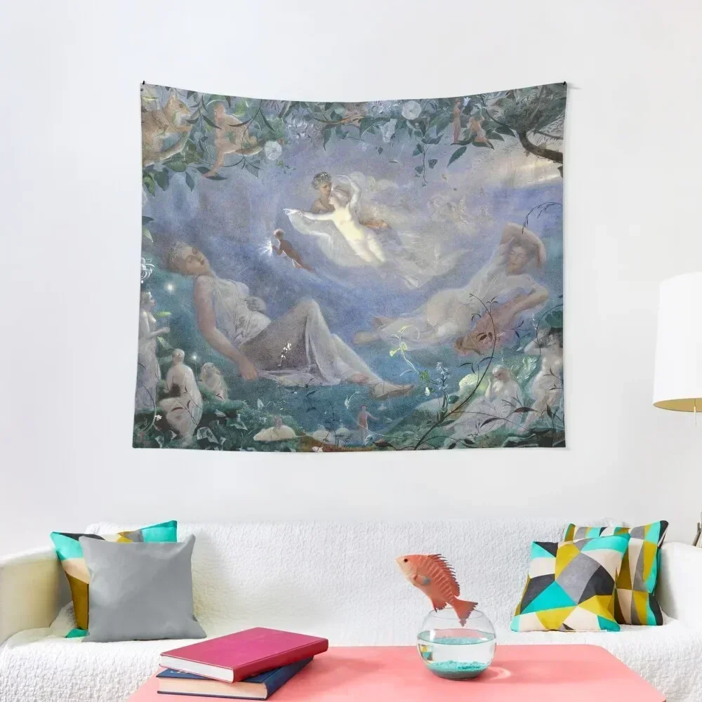 

A Midsummer Night's Dream - John Simmons Tapestry Wall Art Cute Room Decor Art Mural Tapestry