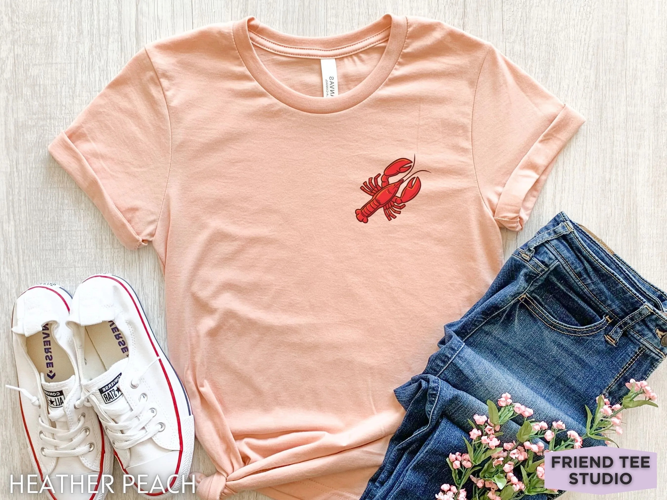 

Pocket Lobster T Shirt Funny s Seafood Festival Bar American