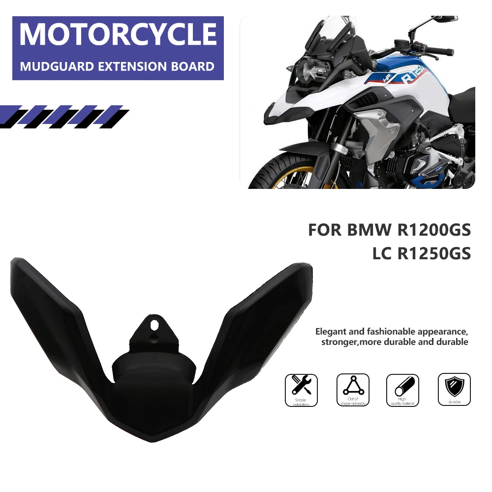 Motorcycle Mudguard Extension Plate for BMW R1200GS LC R1250GS Front Mudguard Extension Plate Splash Guard