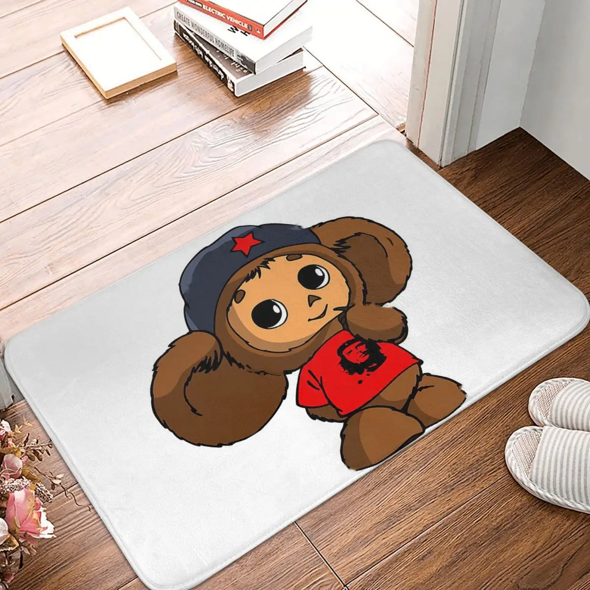Cheburashka Doormat Kitchen Entrance Home Floor Mat Anti-slip Carpet Rug for Living room Footpad Mats