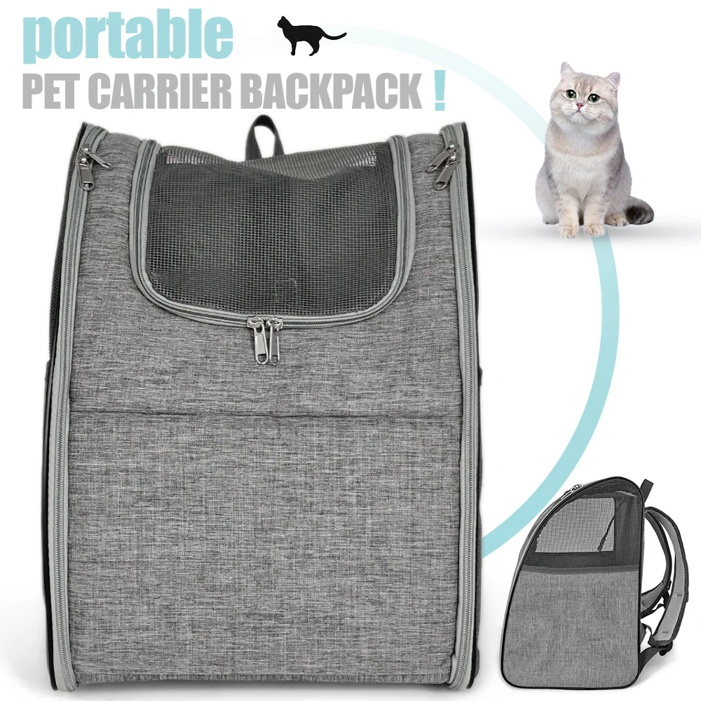 

Cat Carrier Pet Backpack Travel Bag Portable Package Dog Rucksack Capsule Carrier Cat Backpack