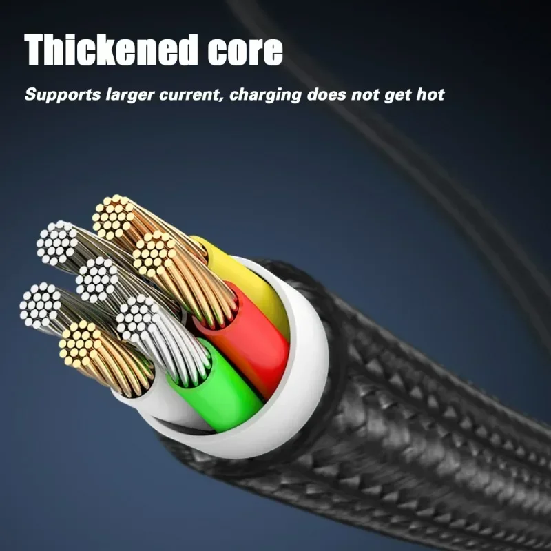 Magnetic Charger Cable Fast Charging Micro TypeC USB Magnet Data Charge Wire Phone Adapter Charge Cord for Samsung IPhone Huawei