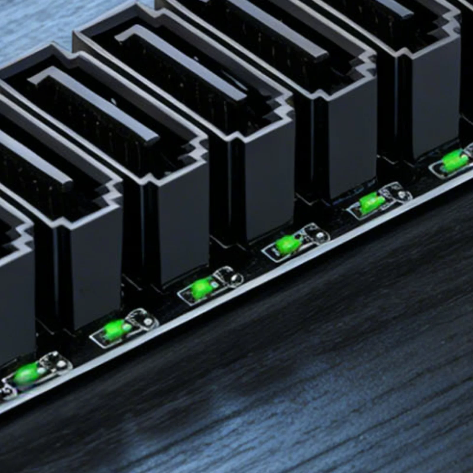 

Карта-адаптер M.2 M KEY NVMe в SATA ASM1166 6 Гбит/с, 8 портов, карта расширения M.2 NVMe в SATA 3.0 с интеллектуальным индикатором для настольных ПК