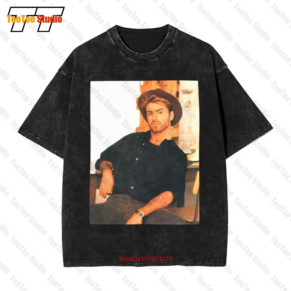 Faith George Michael Wham Music Music Legend Vintage Oversized T-Shirt ADQB