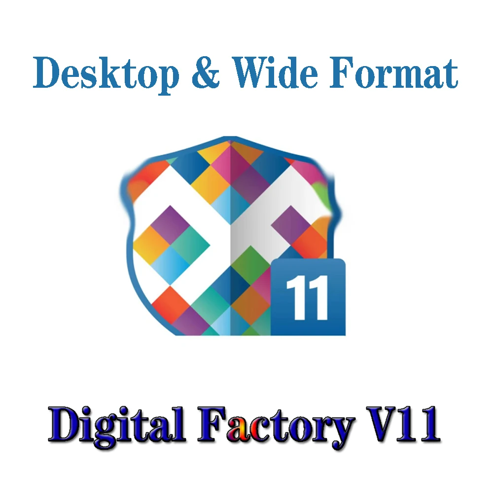 Digital Factory V11 Dtf For Epson L1800 L805 1500W P5000 P6000 P7000 P9000 XP15000 Dtf Cadlink V11 License Rip Software