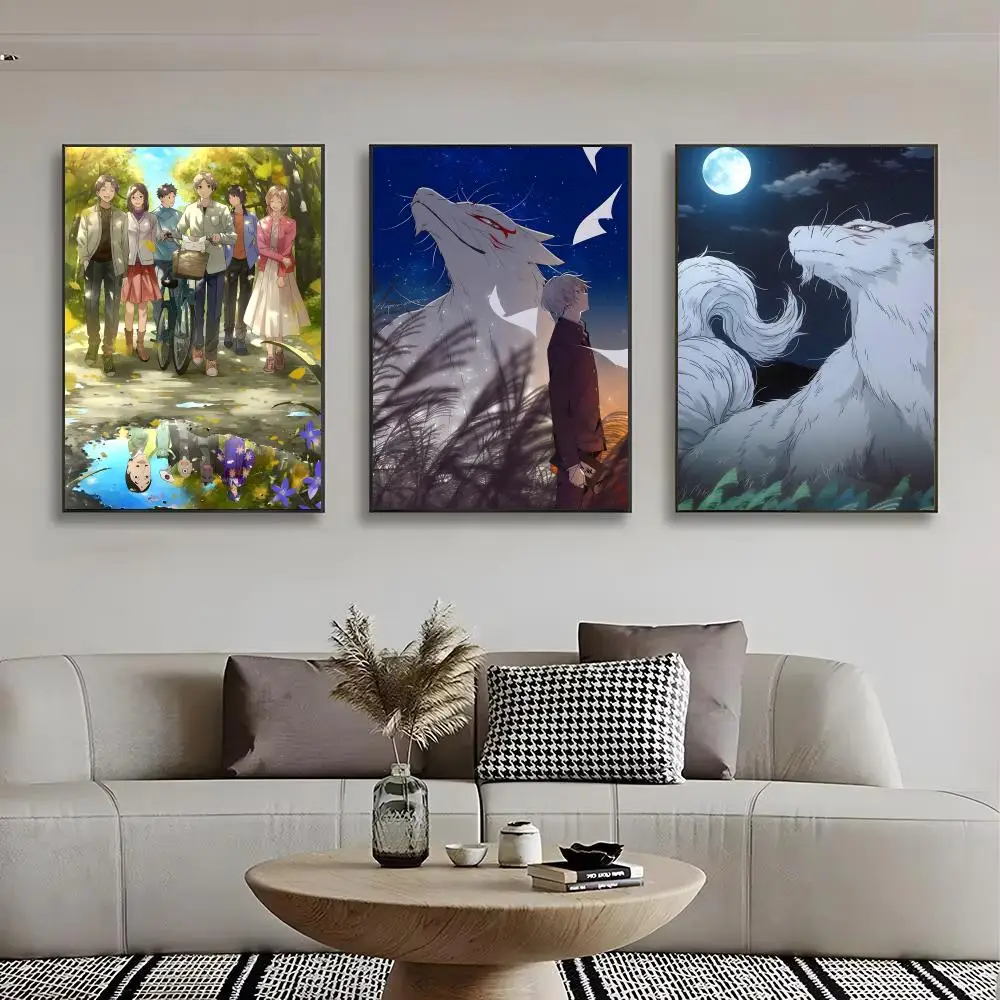 Popular Anime N-Natsumes B-Books Poster Wall Art Print Art Suitable for Living Room Bedroom Bar Parlor Home Decor Gift