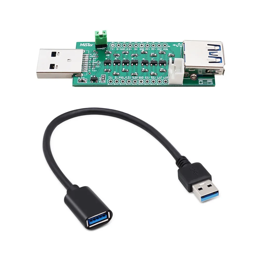 Przenośnik kontroler do gier Adapter do kontrolera USB 3.0 SNAC do DE10-Nano MiSTerFPGA Mister IO Board GENSMS SNES TG16