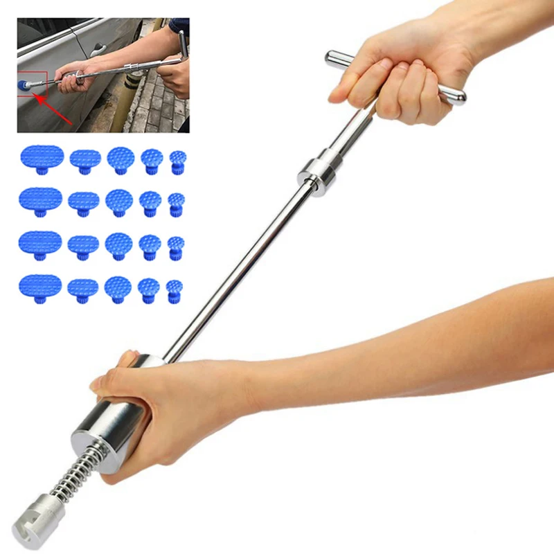 New Car Dent Pulling Repair Tools Auto Body Sheet Metal Paintless Uitdeukset Professional Mixed Size Tabs Hail Pit Remover