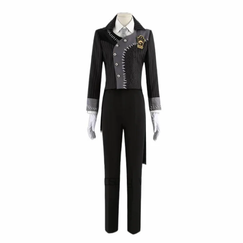 Game Twisted-Wonderland‌ Jade Cosplay Costume Short Tailcoat Suit Uniform Anime Halloween Masquerade Party Clothes