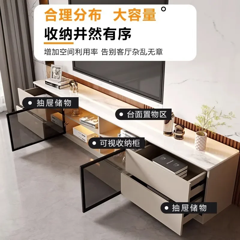 Drawers Living Room Tv Stands Mobile Modern Cabinets Luxury Shelf Tv Table Designer Storage Suporte Para Tv Trendy Furniture