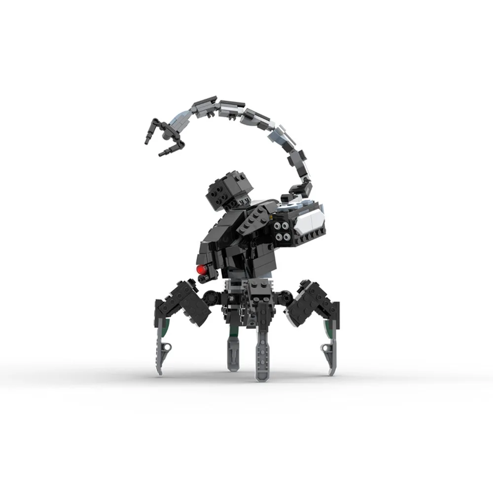 MOC143662 battle robot small brick model educational collectible bricks gift
