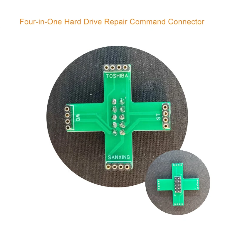 Four-in-One Hard Drive Repair Command Header The PC3000/MRT command header supports Seagate, Western Digital, Toshiba Samsung