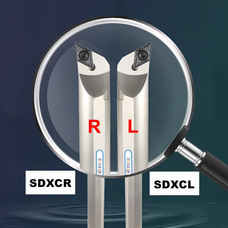 TUOZ SDXCR SDXCL 96° Lathe Tools S08K S10K S12M 14MM S16Q S20R S25S SDXCR07 SDXCL07 SDXCR11 SDXCL11 Internal Turning tools