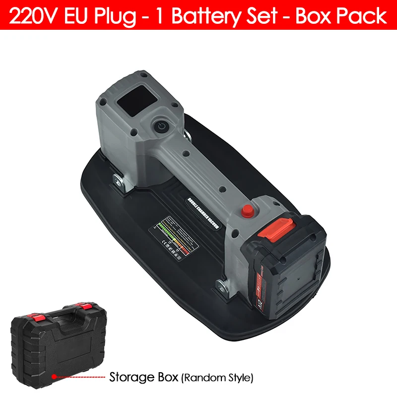 Industriële kwaliteit grote elektrische vacuümzuignap 200 kg belasting draagbare handheld glas graniet tegels hout lifter tool 2000 mAh