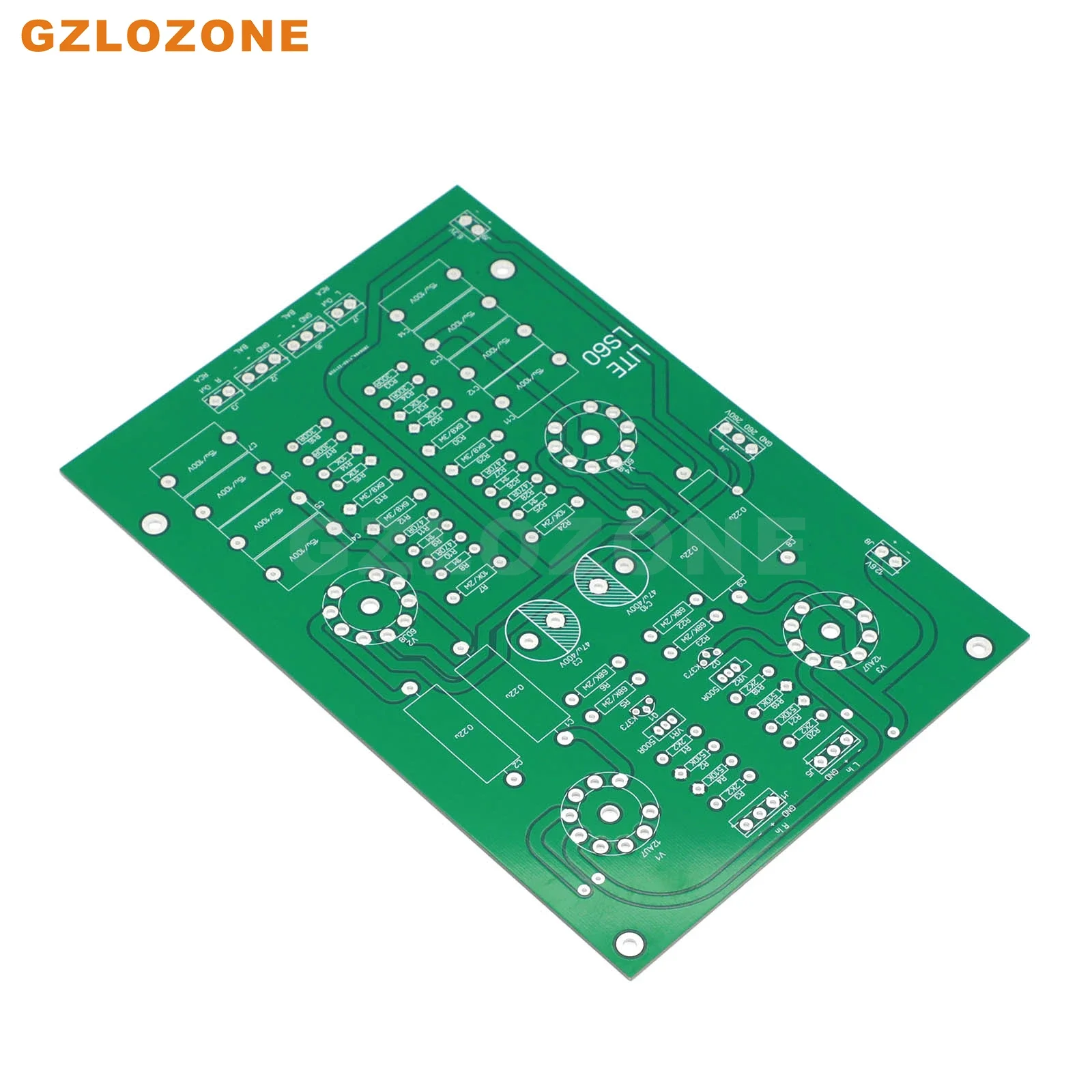 GZLOZONE HIFI LS60 Balanced 6DJ8+12AU7 Tube Preamplifier Bare PCB