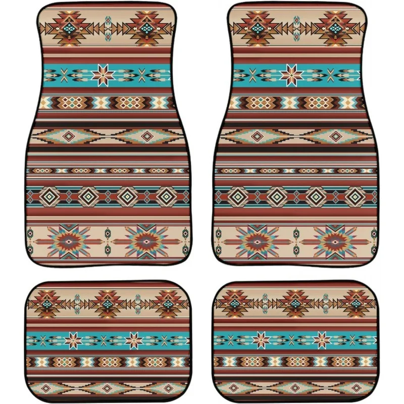 

2025 New Car Accessories Interior Accessories Universal Car Mats Printing Car Floor Mats Full Set Car Upholstery Vehicle Stuff