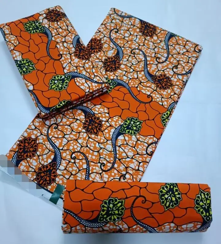 100% cotton high quality tissu 6yards Ankara African prints batik pagne real wax fabric African style