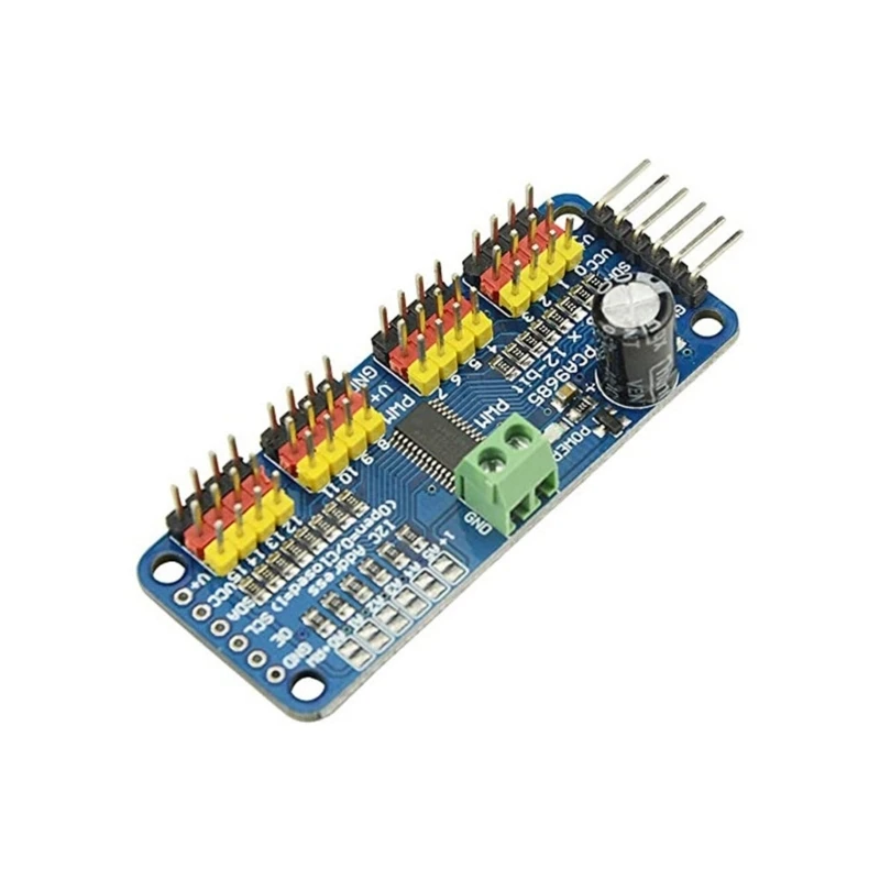462D PCA9685 16 Channel 12 Bit PWM Servo Shielding Driver I2C PCA9685 For SG90