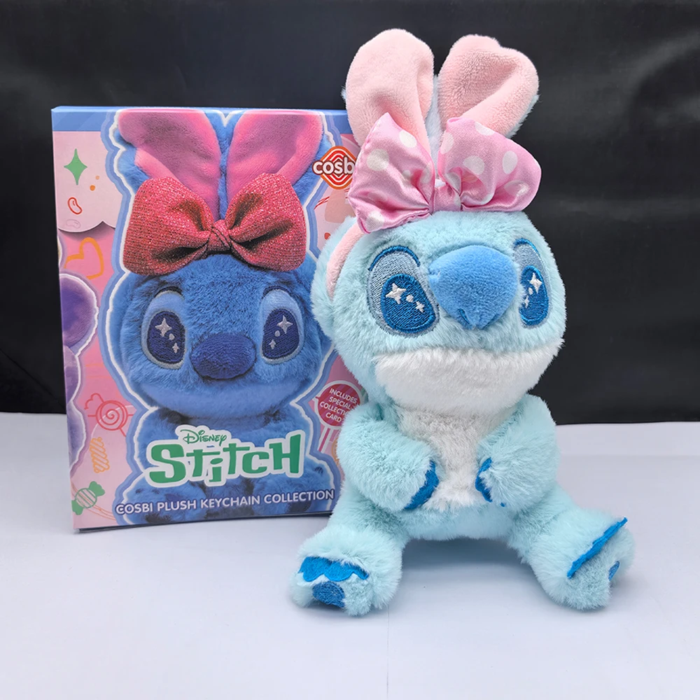 Disney Stitch Anhänger Blind Box Candy Stitch Serie Trendy Anime Peripherie Plüsch Schlüsselanhänger Sammlerstück Angepasst Kinder Geschenke
