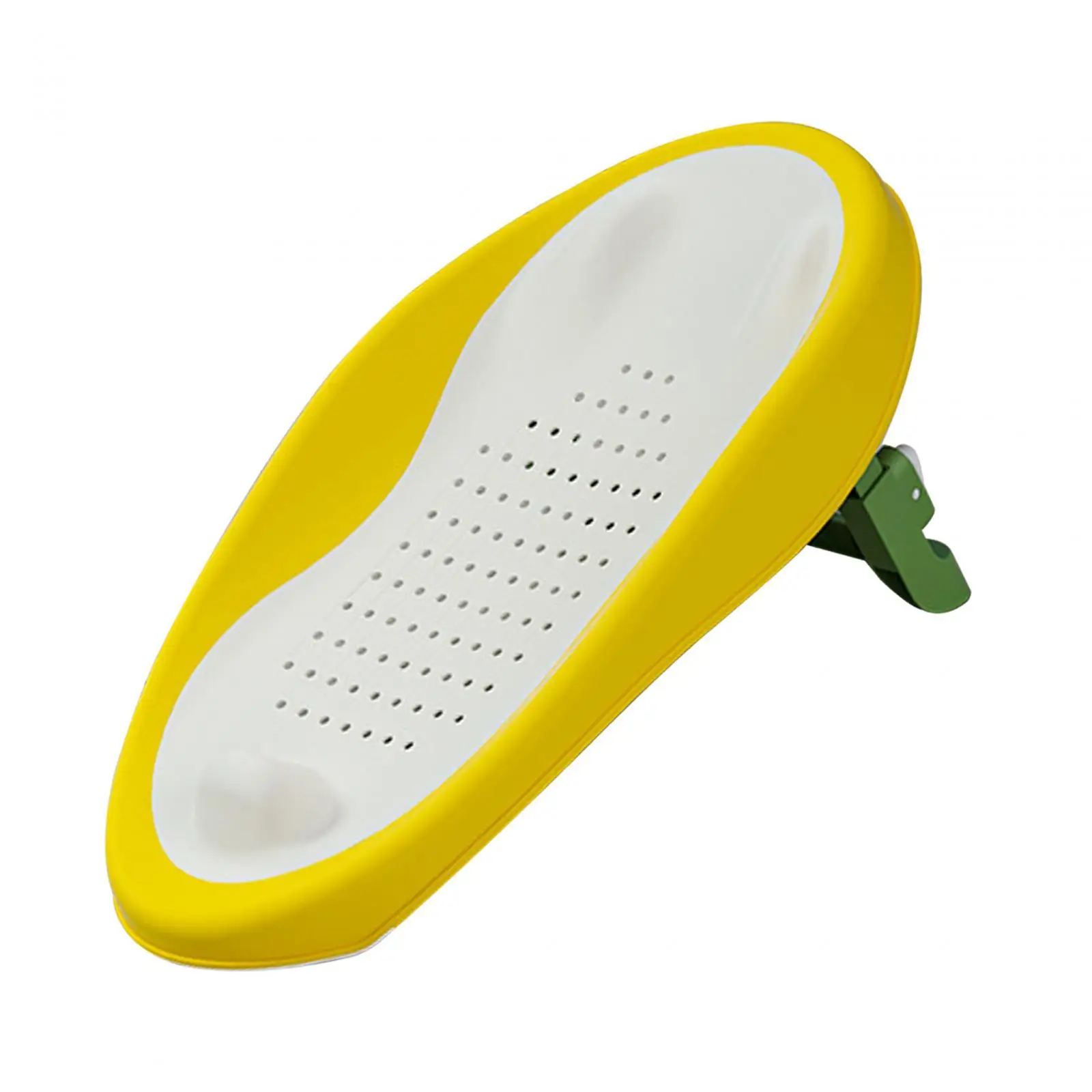 Infant Bath Support Net Bathtub Mat Soft PP PET Frame Ergonomic Folding Bathing Seat 0-12 Months Baby Tub Accessory