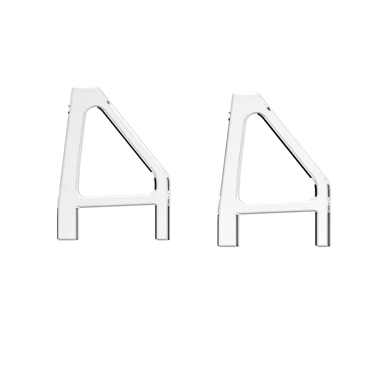 ABAC-For PS5 ضئيلة القرص المضيف 2 زوج حامل أفقي قوس قدم وضع لوحدة التحكم ثلاثية الأبعاد مطبوعة حامل صغير