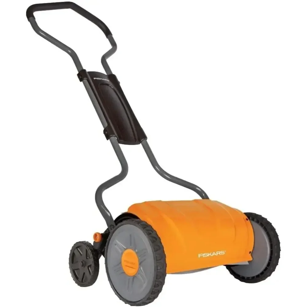 

2024 HOT StaySharp Push Mower - 17" Self-Propelled Lawn Mower - Yard and Garden Tools - Orange