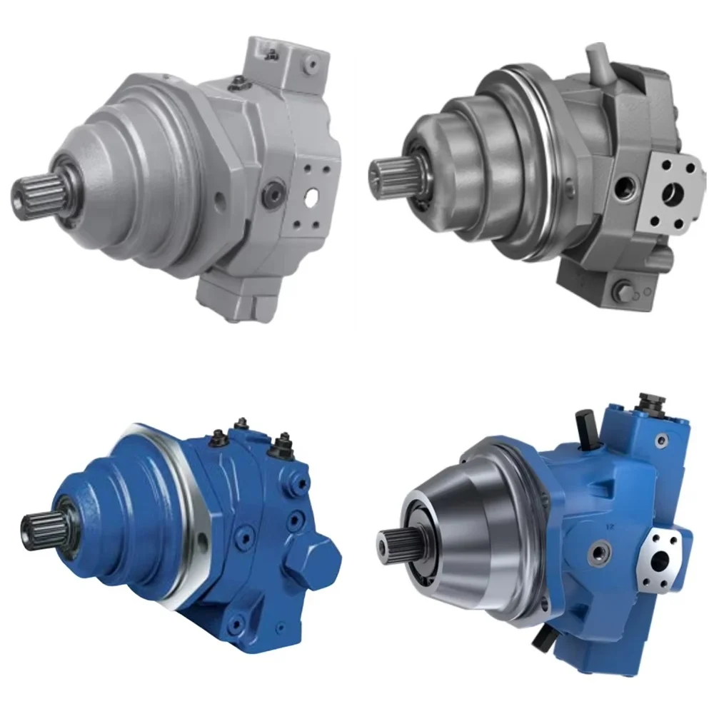 High-Quality A6V Series Hydraulic Motor for A6VE28 A6VE55 A6VE80 A6VE107 A6VE160 A6VE200 Industrial Equipment