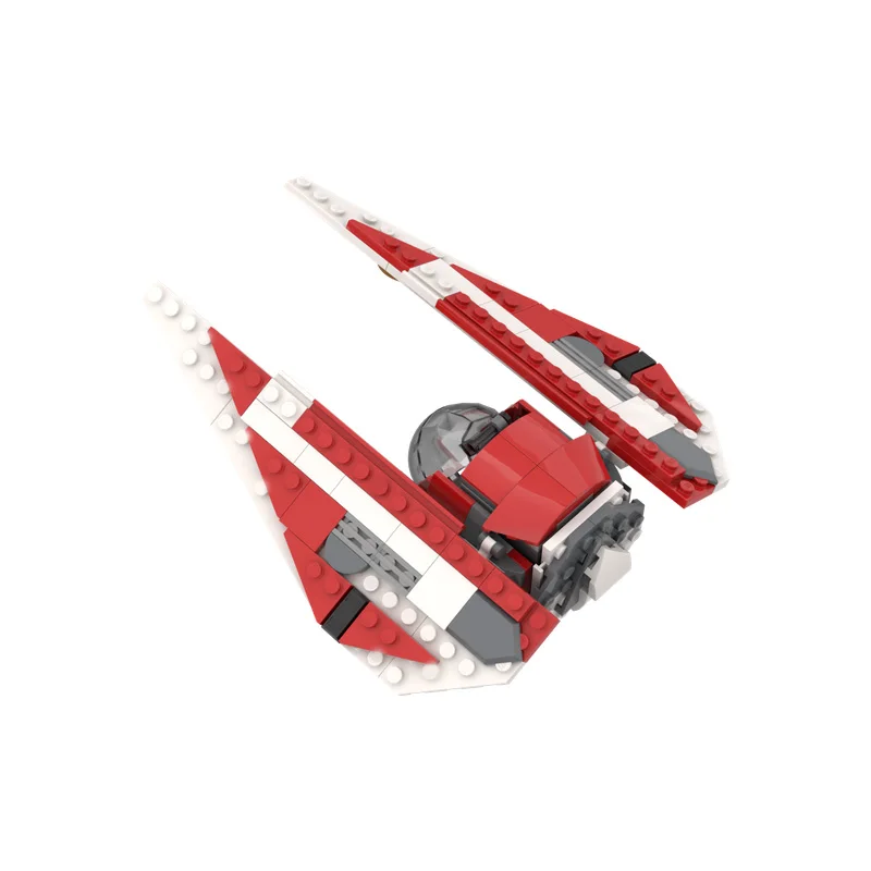 156개 스타 스커플 타이 스트라이커 MOC 맞춤형 모듈식 블록 디자인 창의적 디자인 인기 DIY 조립 장난감 선물