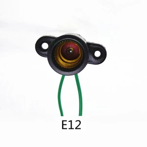 E12 قاعدة E12 حامل مصباح E12 قاعدة مصباح E12 مع سلك مع فتحات تثبيت حامل E12 أفضل 6 إطارات سلك للمبيعات لمصباح الطاولة - No4