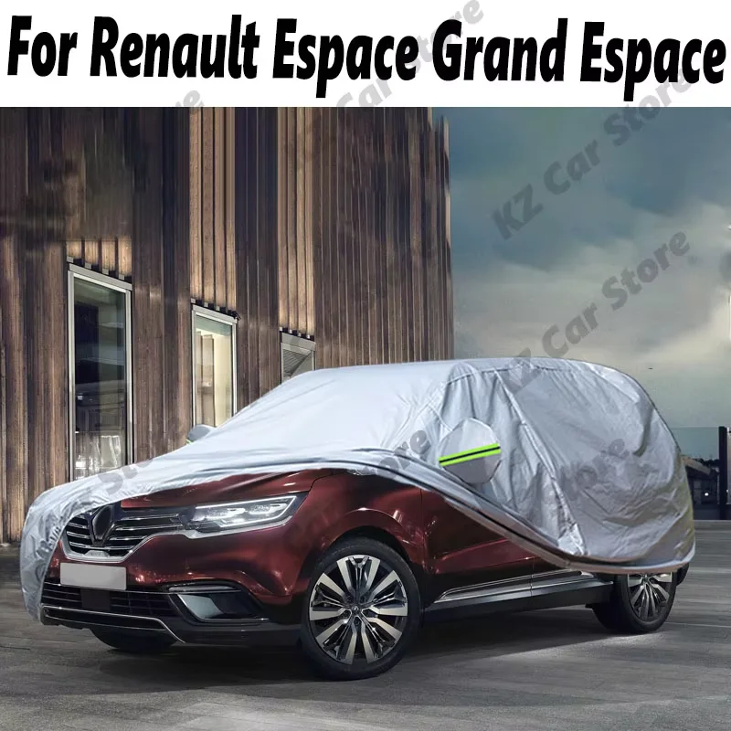 

Водонепроницаемый автомобильный чехол для Renault Espace Grand Espace, уличный солнцезащитный козырек с защитой от УФ-лучей, дождя, снега, льда, устойчивый чехол