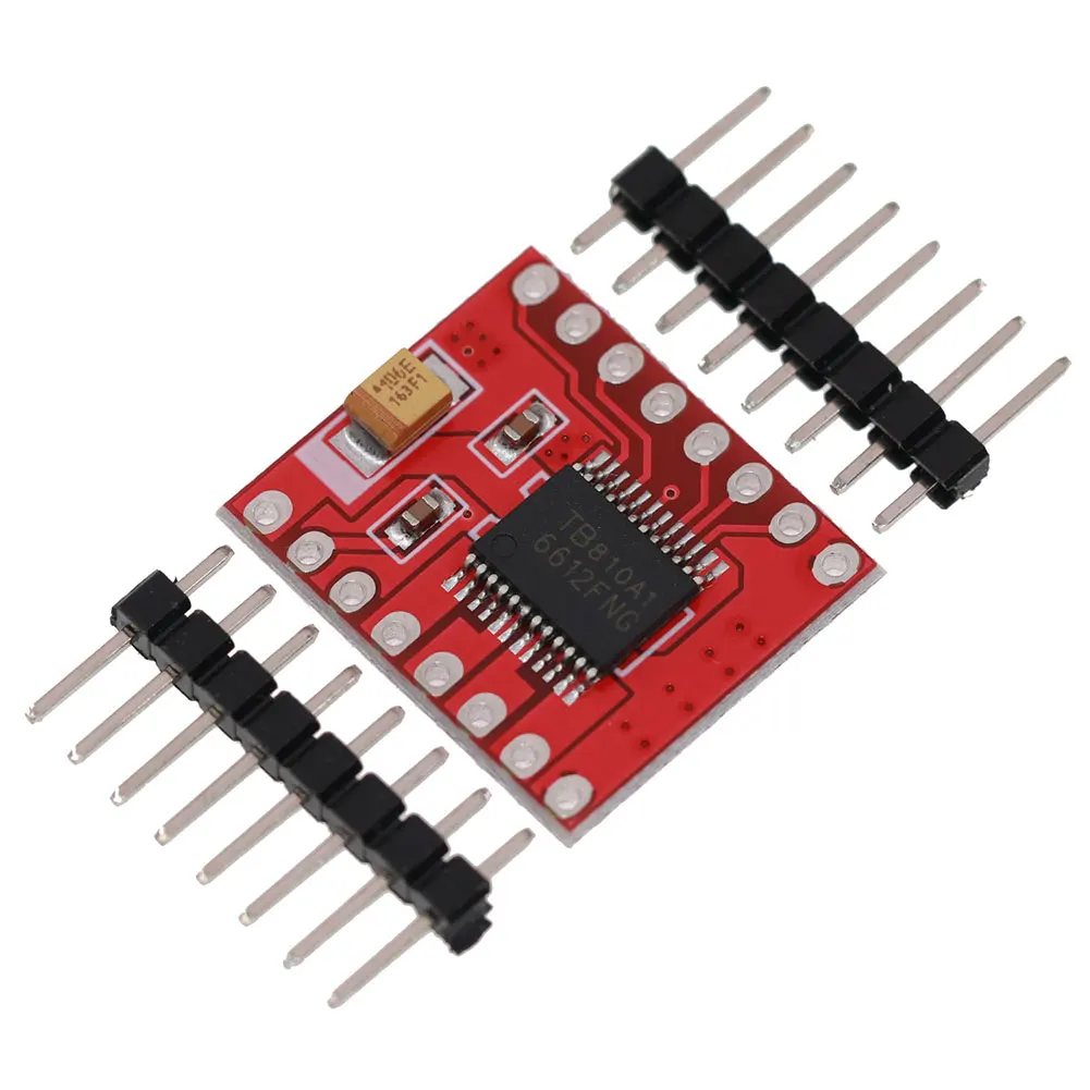 TB6612FNG Dual Motor Driver 1.2A TB6612FNG Microcontroller Better Than L298N Dual DC Stepper Peak 3.2A for Robot RC Car