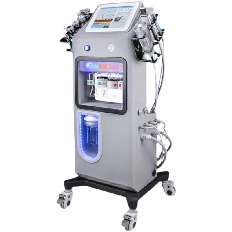 Good Quality Electric Aqua Peel Machine Deep Cleansing Hydro Dermabrasion Facial Beauty Care Portable Multifunctional Household