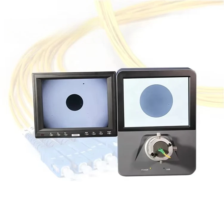 400X 70X Fiber Optic Patch Cord Production Equipment Two Magnification Probe Scope Fiber Optic Microscope