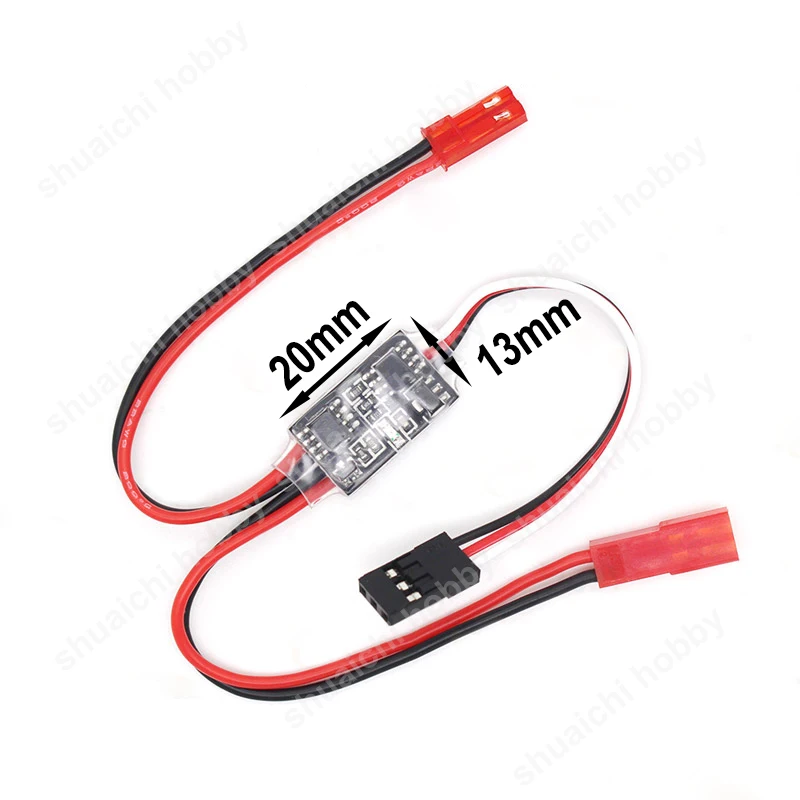 1 Stuks 3-30V 20a Elektronische Schakelaar Met T Jst Xt60 Plug Voor Rc Model Vliegtuig Led Lights Waterpomp Dropper Ontsteker Rookregeling