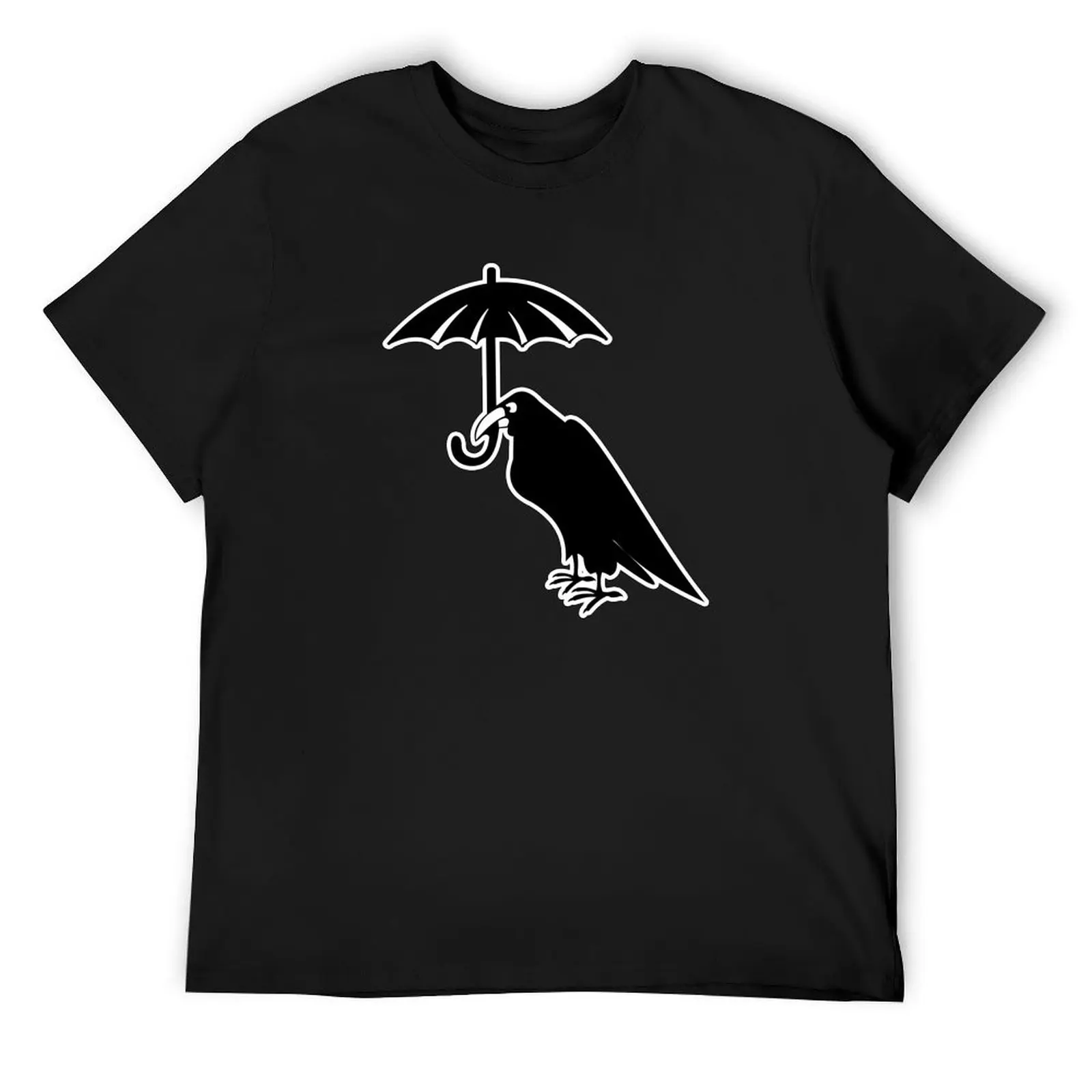 Kriegsmarine U-boat U-357 - Crow with Umbrella - Clean Style T-Shirt man t shirt street wear shirts graphic tee men