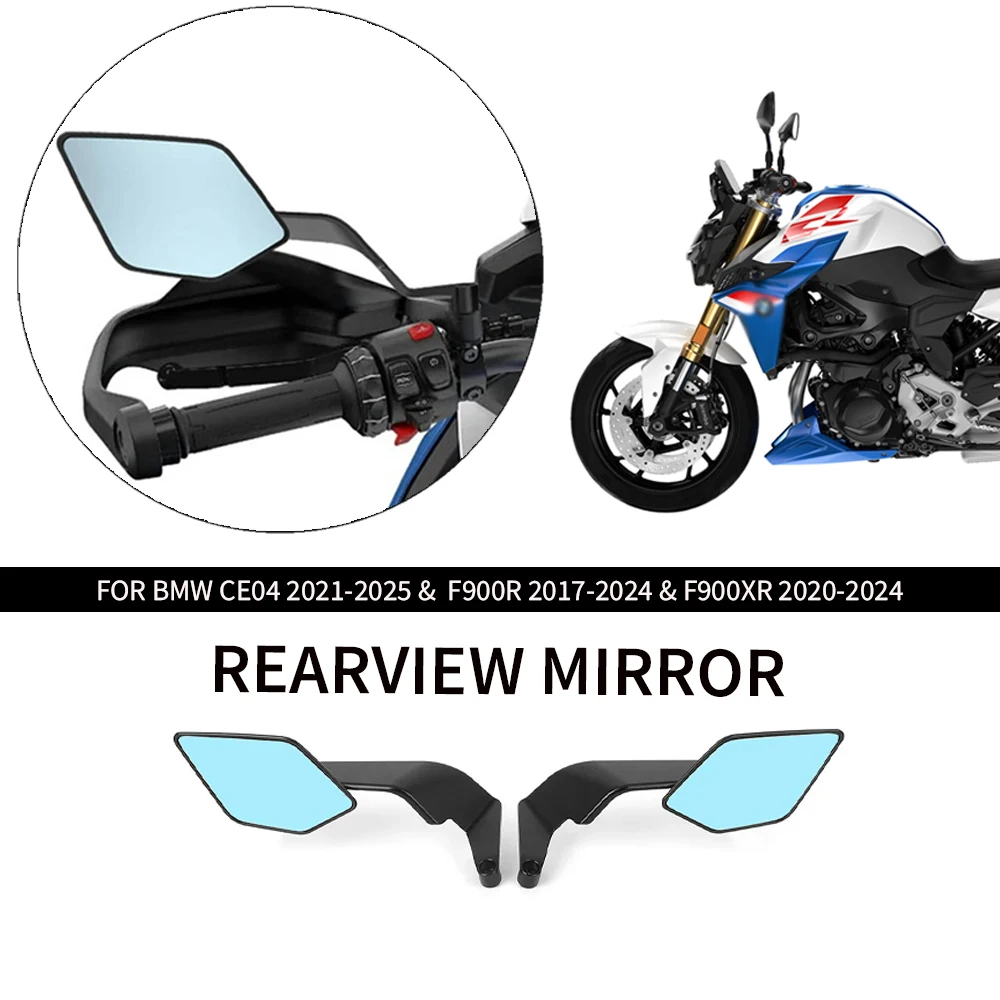 

Motorcycle Stealth Max Rearview Mirror Adjustable Winglet Mirror Accessories For BMW CE 04 CE04 F900R F900XR F900 R F 900 XR