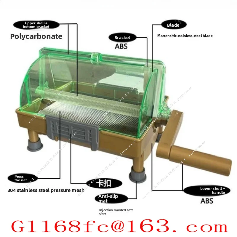 Commercial Vegetable Cutter Cutting Chili Artifact Cutting Scallion Millet Spicy Small Multi-function