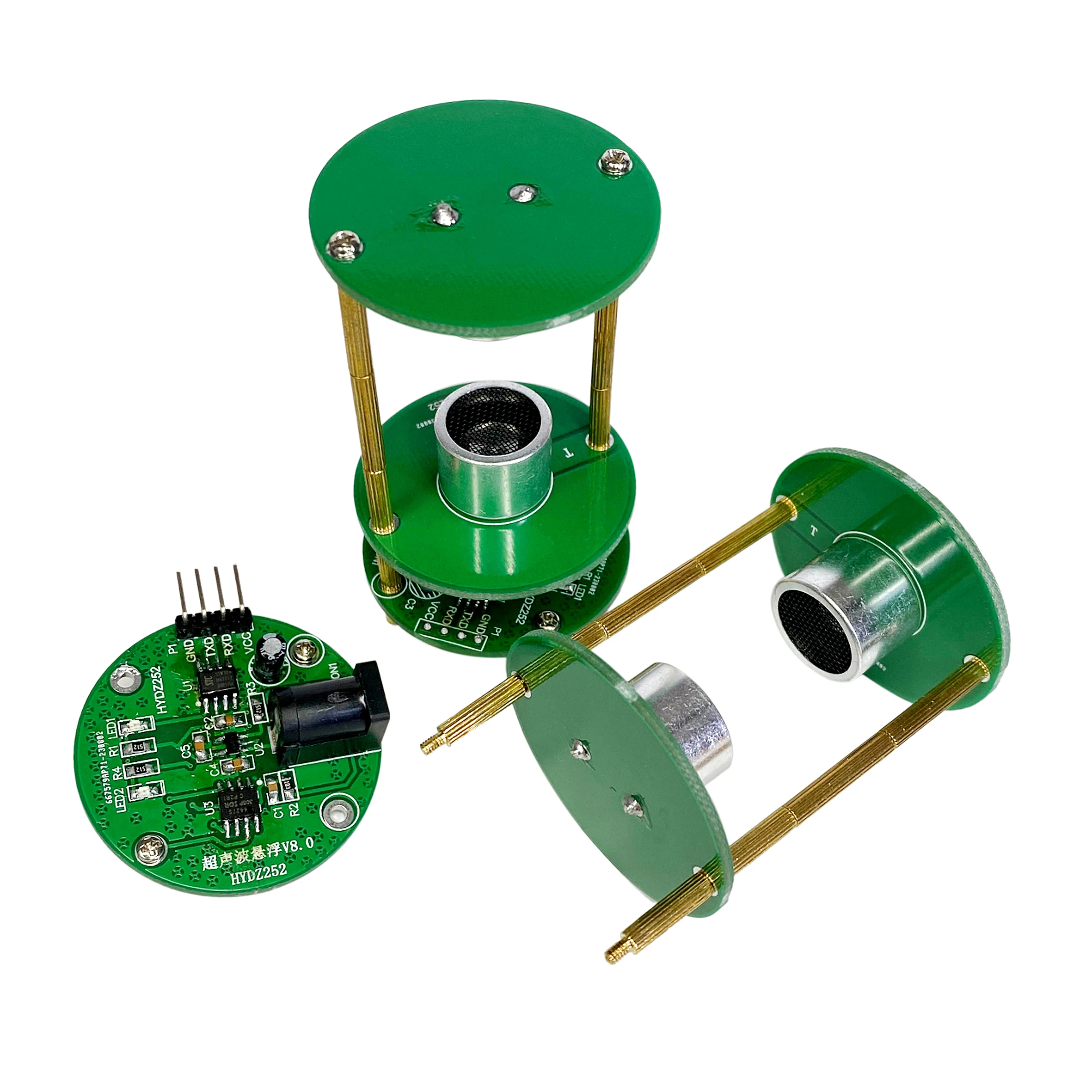 DIY Ultrasonic Levitation Kit Floating Standing Wave Control DIY Soldering Project Electronic Kit Acoustic Suspension 12V
