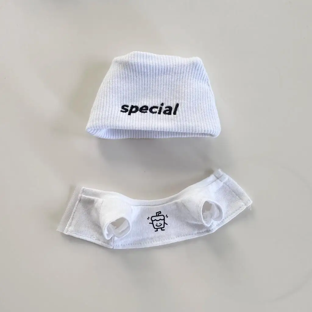 Ropa para Mini muñeca de 17cm, accesorios para Corea Kpop Exo Labubu Idol V1 V2, traje informal de dos piezas en blanco y negro, regalo